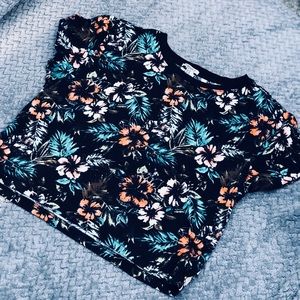 Tropical Cropped tee
